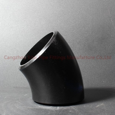 ANSI ASME B16.9 Butt Weld Steel Pipe Fittings SR 45 90 Degree LR Elbow