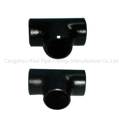 ST37.2 Seamless Equal Tee ASME B16.9 . ASTM A234 WP11 Fittings MS Equal