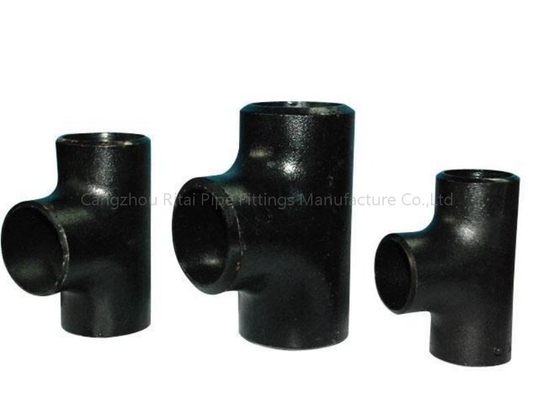 XS Sch 30 Threaded Eccentric Reducing Tee MS Equal Straight JIS2313