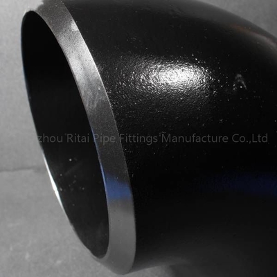 DN20 Butt Weld Pipe Fitting Elbows 90 Degree ASTM A234 Seamless Carbon