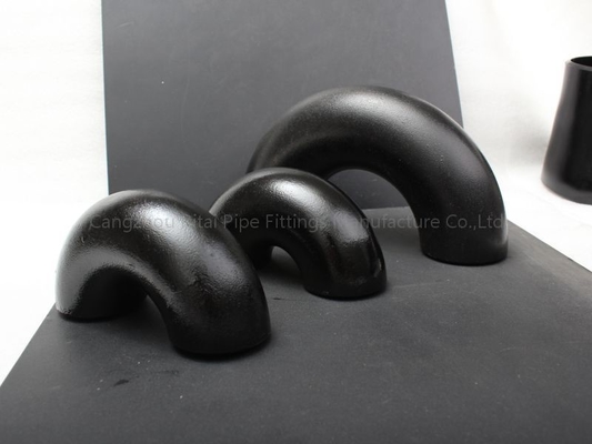45 90 180 Degree Pipe Fitting Elbows Steel ASME ST37.2 Butt Weld