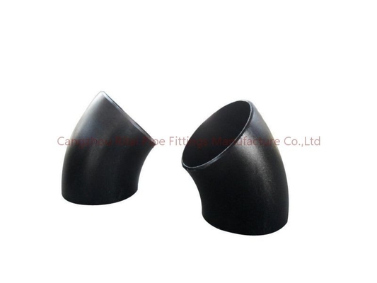 45 90 180 Degree Pipe Fitting Elbows Steel ASME ST37.2 Butt Weld