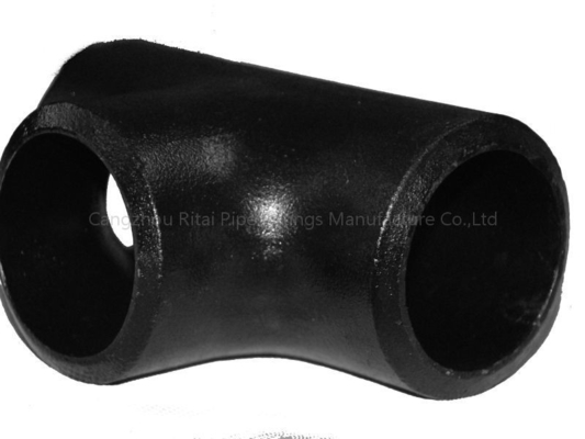 DN15 Reducing Pipe Fitting Tee Butt Weld JIS SS400 STD Carbon Steel MS A234WPB
