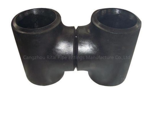 DN15 Reducing Pipe Fitting Tee Butt Weld JIS SS400 STD Carbon Steel MS A234WPB