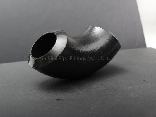 Sch 80 Black Pipe Fitting Elbows ASTM A105 WPB Pure Seamless