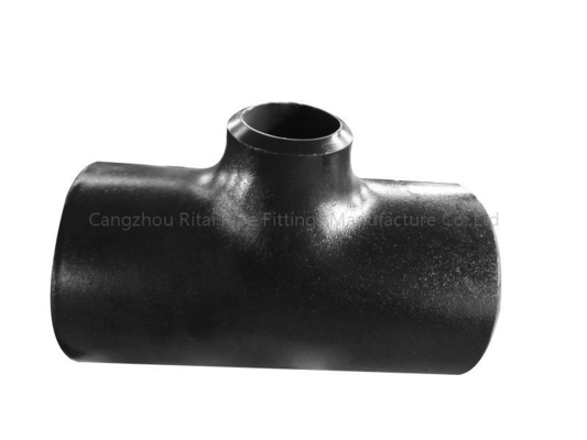 SGP DN1000 Black Pipe Reducing Tee , Carbon Steel SCH 10 Butt Weld Equal Tee