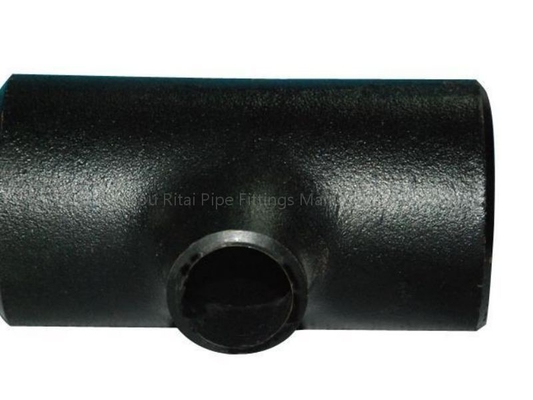 SGP DN1000 Black Pipe Reducing Tee , Carbon Steel SCH 10 Butt Weld Equal Tee