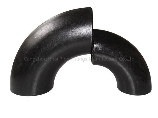 A234 ASME B16.9 Pipe Fitting Elbows LR STD Butt Welded 1.5D 90 Degree Carbon Steel Elbow