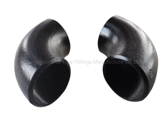 A234 ASME B16.9 Pipe Fitting Elbows LR STD Butt Welded 1.5D 90 Degree Carbon Steel Elbow