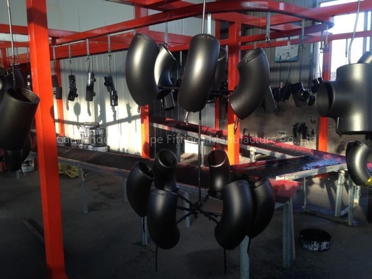 SCH 60 SCH160 XXS SCH160 Seamless Pipe Fittings Schedule 40 90 Degree Butt Weld 6 Inches