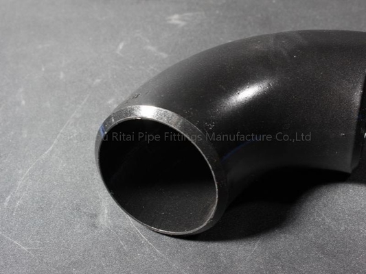 ASTM A234 WPB Carbon Steel Welded Pipe Fittings Sch 40 Sch 80 90 Degree Black