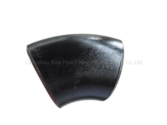 90 Degree Elbow Pipe Fittings Sr Short Radius 45 Degree Black Paint WPB Fitting