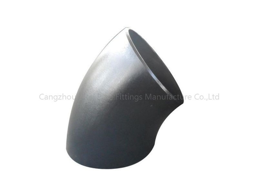 A420 Carbon Steel Butt Weld Pipe Fittings WPI B16.9 45 Degree 6 Sch 40 90 Degree Elbow