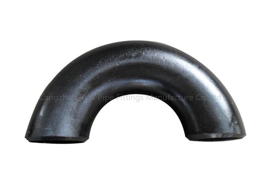 JIS A234 Welded Pipe Fittings Long Radius Elbow 90 Degree 45 180 Degree Steel