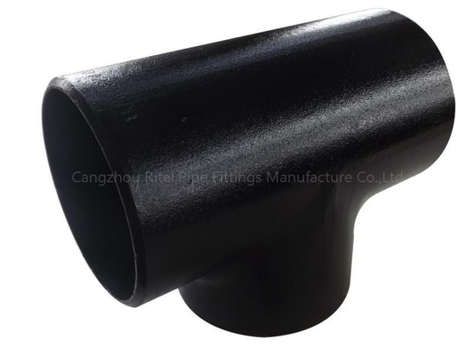 SCH 40 3 Way Water Pipe Tee Fitting SGP WPB Carbon Steel Weld