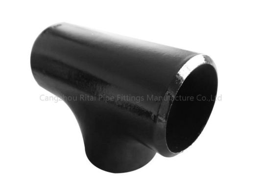 DN10 Butt Weld Fittings Q235 Welded 45 Degree Lateral Pipe Fitting Unequal