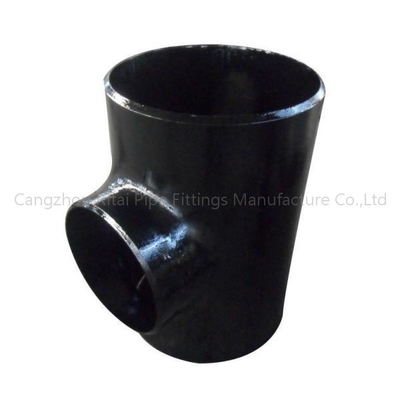 DN10 Butt Weld Fittings Q235 Welded 45 Degree Lateral Pipe Fitting Unequal