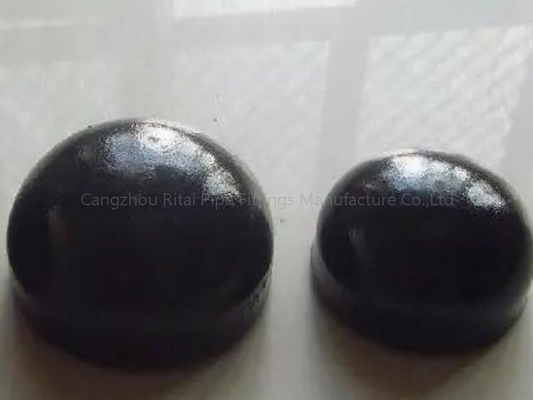 Black Oiled 6 Inch Butt Weld End Cap Sch 80 ANSI 16.9 Sch40 STD XS