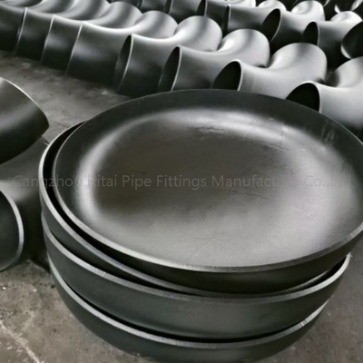 Weld On Pipe Fitting Cap End ANSI B16.9 B16.28 Seamless Sandblast