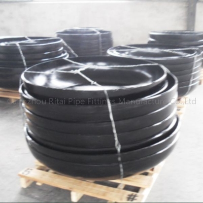 Black Oiled 6 Inch Butt Weld End Cap Sch 80 ANSI 16.9 Sch40 STD XS
