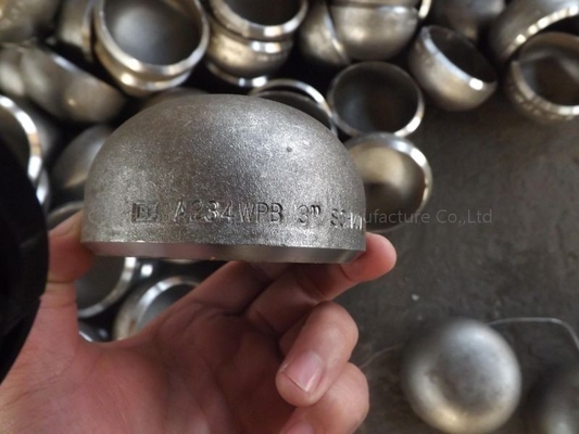 WPC 8 Inch Black Steel Pipe Cap ASME A860 234WPB Butt Weld