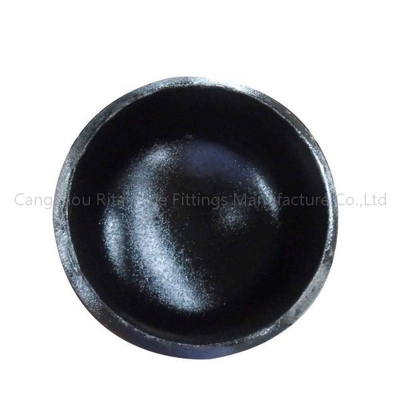 ANSI ASME B16.9 1 Inch Pipe End Caps WPL6 , BW SGP Black Steel Pipe Fittings