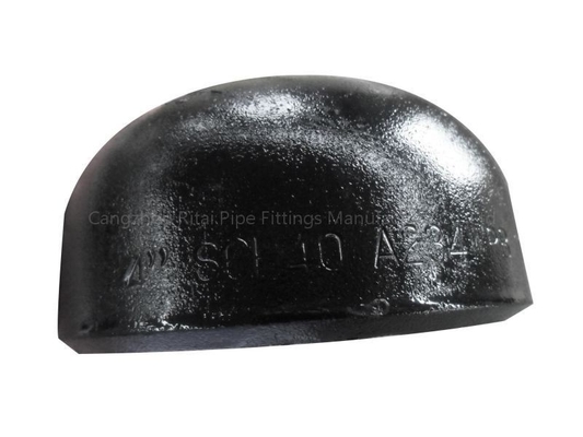 DN600 Pipe Fitting Cap Carbon Steel API5L BW ANSI B16.9 A234
