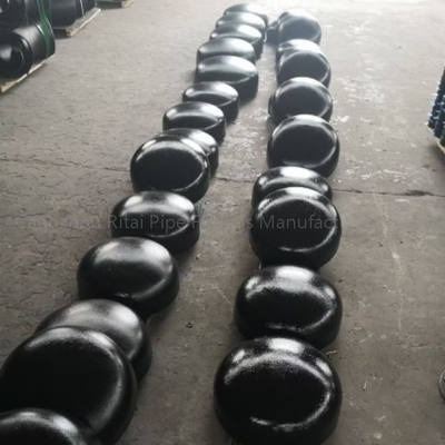 Weld On Pipe Fitting Cap End ANSI B16.9 B16.28 Seamless Sandblast