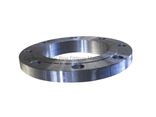 DIN Slip On Carbon Steel Pipe Flange Flat Face Forged PN16 8 Holes DIN PLFF