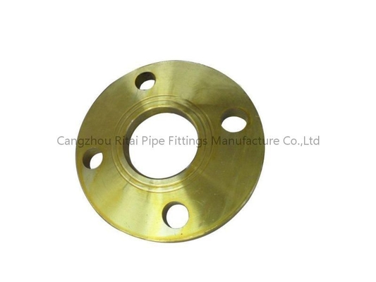 125NB Flat Welding Flange P265GH PN25 PN16 , SCH 80 MS Slip On Flanges Black Paint
