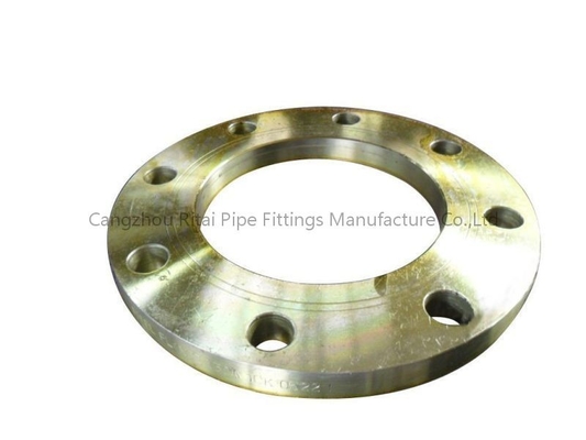 A105 A105N Steel Plate Flange AWWA C207 Class D Ring 300lbs RF PN16 For Natural Gas