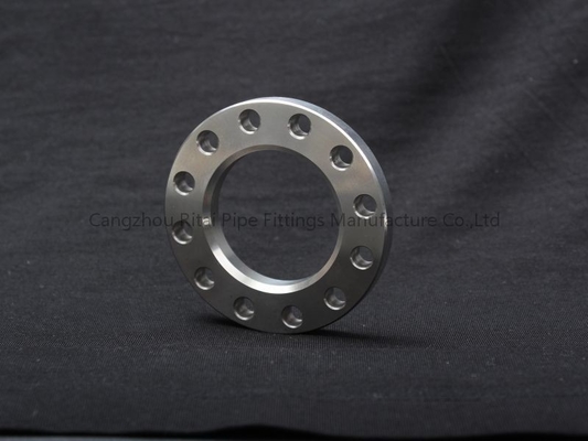 PN6 6 Inch Steel Plate Flange ASME Forging Din A105 5K 10K Black