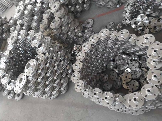 PN6 6 Inch Steel Plate Flange ASME Forging Din A105 5K 10K Black