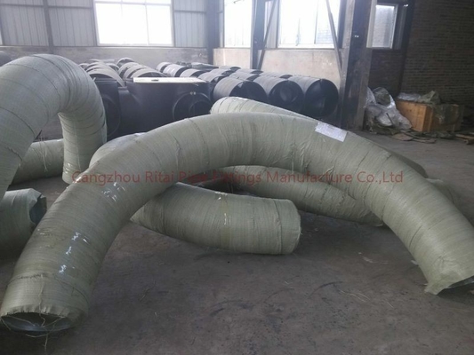 150mm 110mm Long Radius Bend 22.5 Degree 5D Gr. X70 24&quot; X 0.438&quot; CE