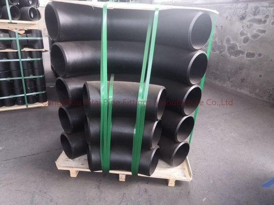 JIS BW 3D Pipe Bends 4 Inch 45 Degree SGP Flanged For Fabrication