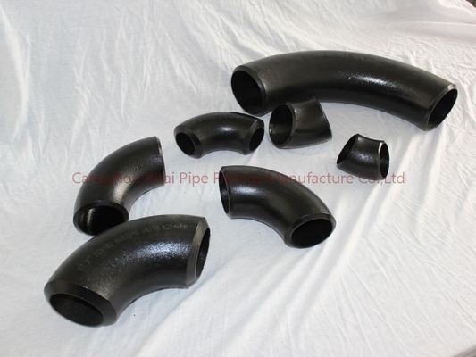 MSS Dn1200 3D Pipe Bends Long Radius 90 Degree Carbon Butt Welding