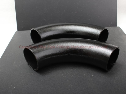 Sch 40 5D Pipe Bends LR API 5L Gr. B Seamless BW Stainless Steel 90 Degree Elbow
