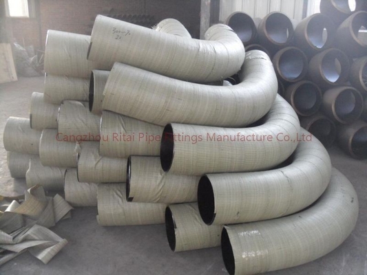 DIN2605 Long Radius 90 Bend Pipe Sch 80 DIN BS EN10253 ST37.2 Carbon 3D 5D