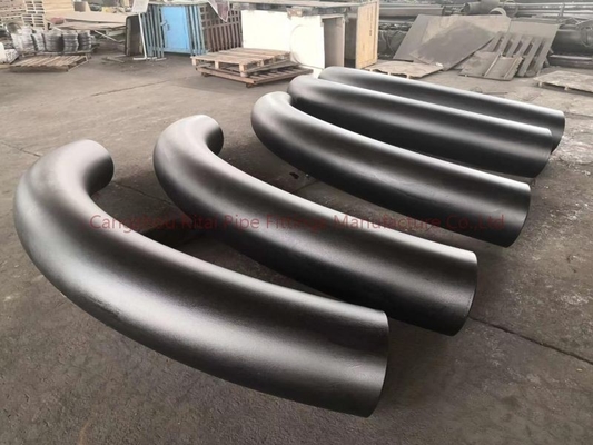 Sch40 Sch80 90 Degree Elbow Bend ASTM A105 Carbon Steel A53 106GR.B Weld