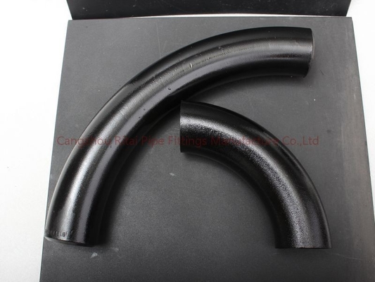 1/2 Inch Mild Steel Exhaust Pipe Bends 3D 5D 10D 180 Degree Butt Weld Bend