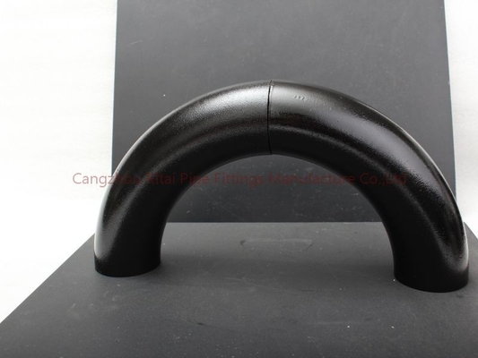 A53Gr.B LR 3D Pipe Bends 22.5 45 90 120 degree black for Petroleum