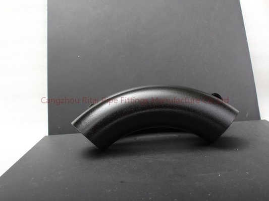 A53Gr.B LR 3D Pipe Bends 22.5 45 90 120 degree black for Petroleum