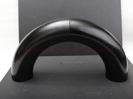 JIS BW 3D Pipe Bends 4 Inch 45 Degree SGP Flanged For Fabrication