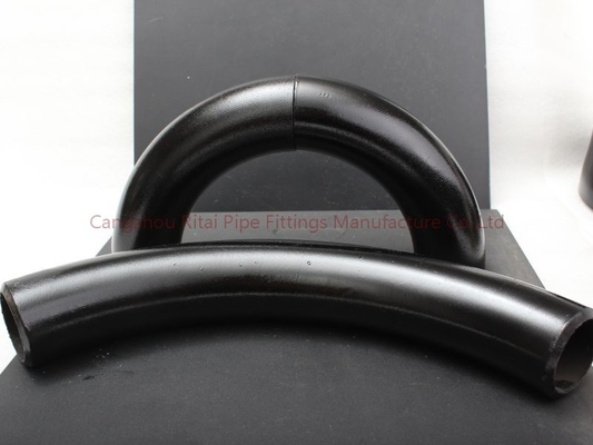 45D 90D Steel Pipe Bends And Elbows Long Radius ANSI CS For Chemical Industry
