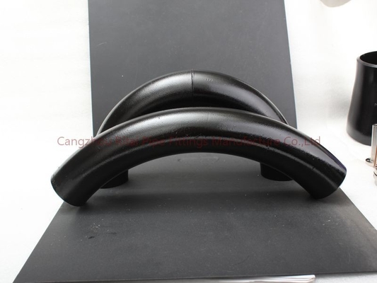 45D 90D Steel Pipe Bends And Elbows Long Radius ANSI CS For Chemical Industry