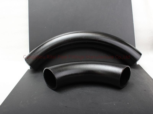 A53Gr.B LR 3D Pipe Bends 22.5 45 90 120 degree black for Petroleum