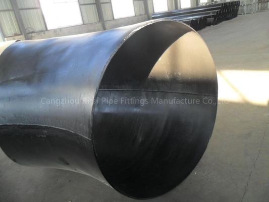 A234 WPB Large Pipe Elbows Sch 160 45 Degree Long Radius Bend CS For Gas Exhaust