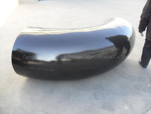 MSS SP44 Black Steel Welded Elbow JIS B2220 XXS Large Diameter Pipe Fittings 48'' STD