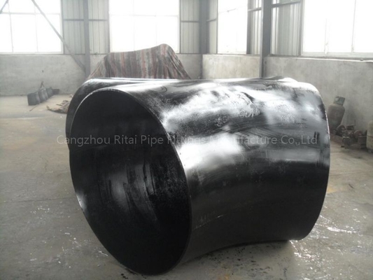 MSS SP44 Black Steel Welded Elbow JIS B2220 XXS Large Diameter Pipe Fittings 48'' STD