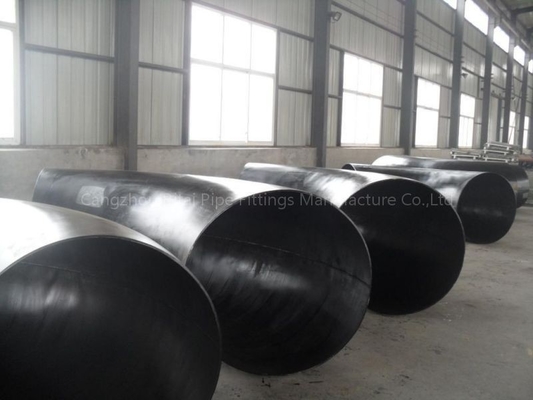 ASTM B16.9 Large Pipe Elbows Carbon Steel Round Beveled Ends 90 Degree Elbow Fitting